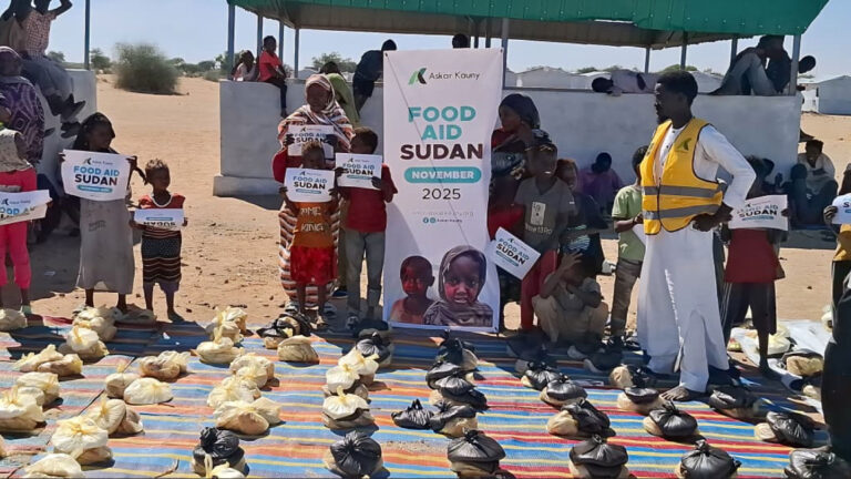 Askar Kauny Salurkan Bantuan Pangan untuk Pengungsi Sudan di Perbatasan Chad
